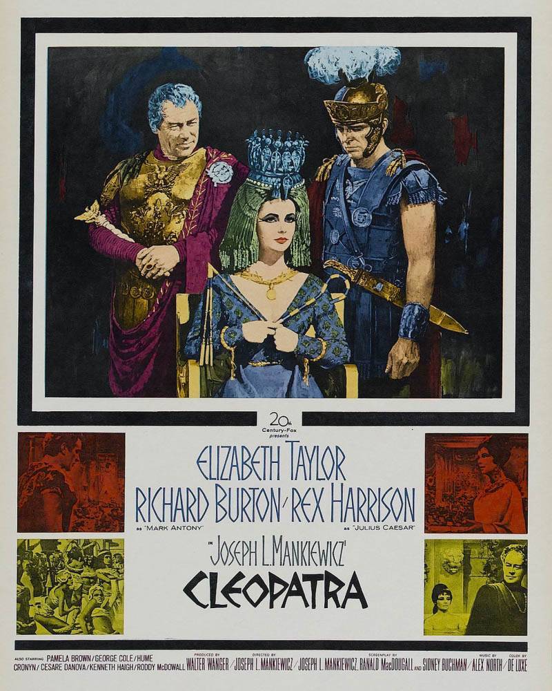 Постер N14431 к фильму Клеопатра (1963)