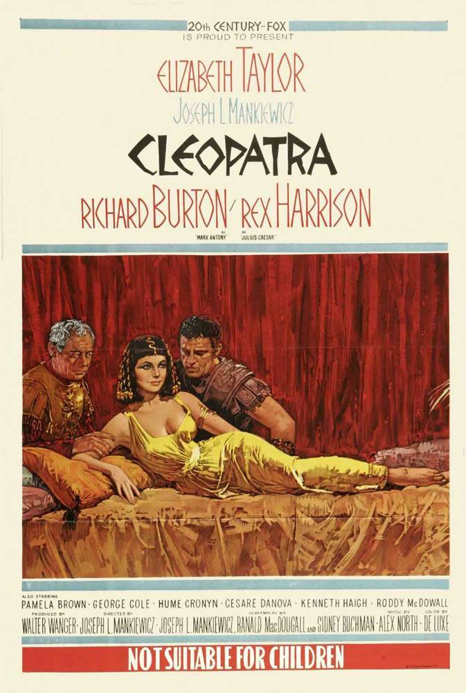 Постер N14433 к фильму Клеопатра (1963)