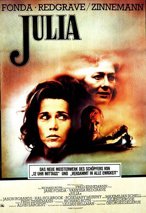 Джулия / Julia (1977) отзывы. Рецензии. Новости кино. Актеры фильма Джулия. Отзывы о фильме Джулия