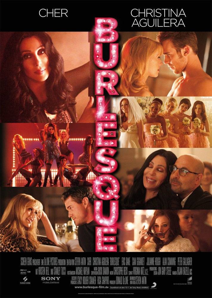 Бурлеск / Burlesque (2010) отзывы. Рецензии. Новости кино. Актеры фильма Бурлеск. Отзывы о фильме Бурлеск