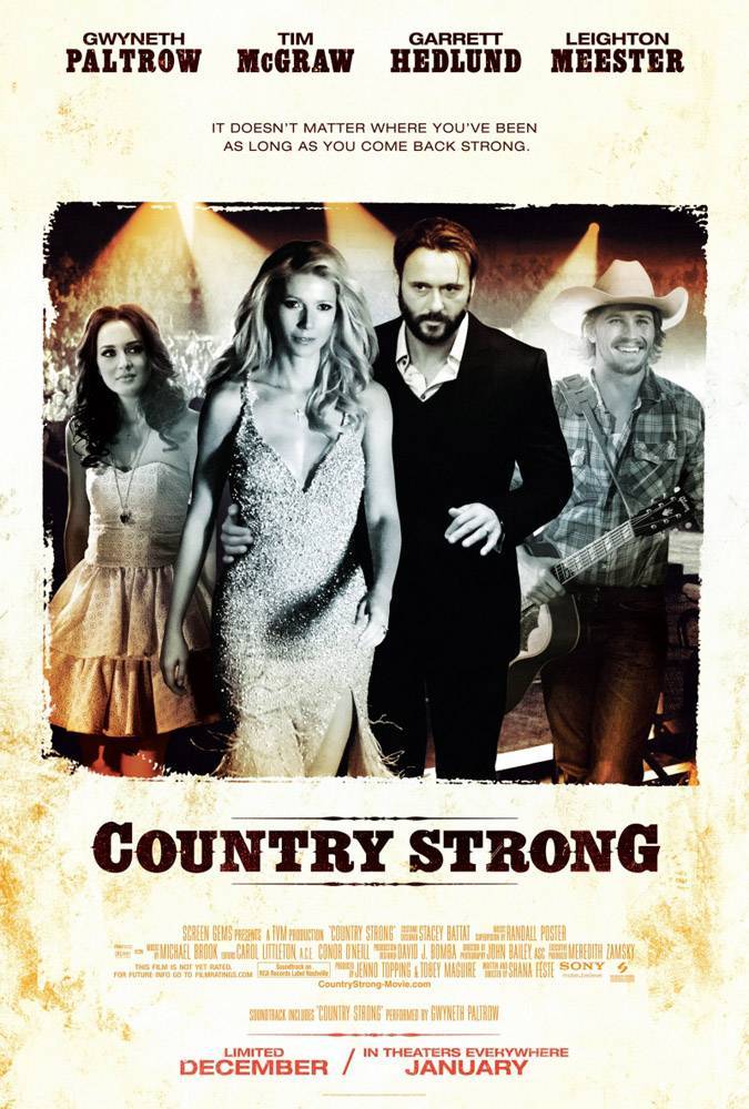 Я ухожу - не плачь / Country Strong (2010) отзывы. Рецензии. Новости кино. Актеры фильма Я ухожу - не плачь. Отзывы о фильме Я ухожу - не плачь