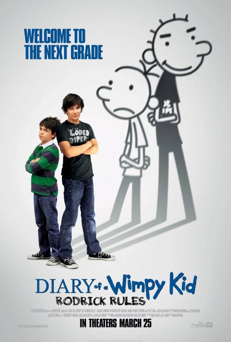 Дневник слабака 2 / Diary of a Wimpy Kid: Rodrick Rules (2011) отзывы. Рецензии. Новости кино. Актеры фильма Дневник слабака 2. Отзывы о фильме Дневник слабака 2