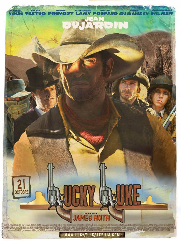 Неуловимый Люк / Lucky Luke (2009) отзывы. Рецензии. Новости кино. Актеры фильма Неуловимый Люк. Отзывы о фильме Неуловимый Люк