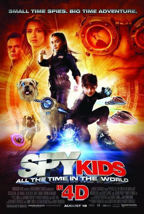 Постер N16709 к фильму Дети шпионов 4 (4D) (2011)
