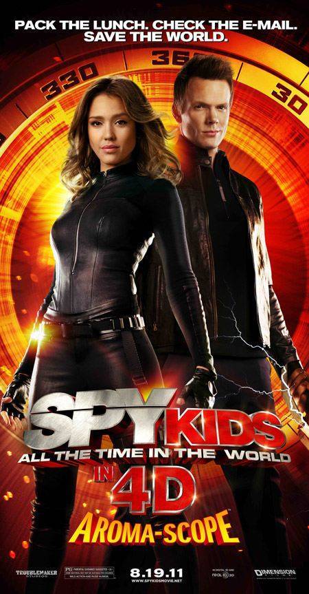 Дети шпионов 4 (4D) / Spy Kids: All the Time in the World in 4D (2011) отзывы. Рецензии. Новости кино. Актеры фильма Дети шпионов 4 (4D). Отзывы о фильме Дети шпионов 4 (4D)