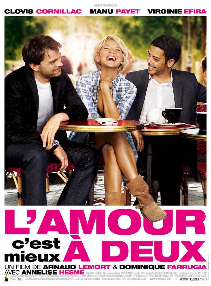 Любовь - это для двоих / L`amour, c`est mieux à deux (2010) отзывы. Рецензии. Новости кино. Актеры фильма Любовь - это для двоих. Отзывы о фильме Любовь - это для двоих