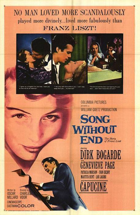 Неоконченная песнь / Song Without End (1960) отзывы. Рецензии. Новости кино. Актеры фильма Неоконченная песнь. Отзывы о фильме Неоконченная песнь