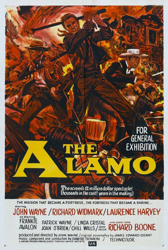 Аламо / The Alamo (1960) отзывы. Рецензии. Новости кино. Актеры фильма Аламо. Отзывы о фильме Аламо