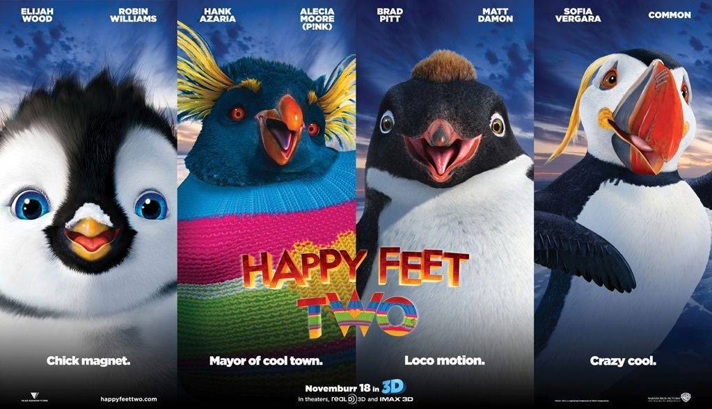 Делай ноги 2 / Happy Feet Two (2011) отзывы. Рецензии. Новости кино. Актеры фильма Делай ноги 2. Отзывы о фильме Делай ноги 2