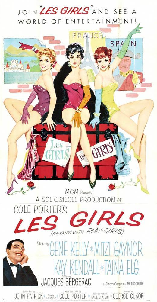 Герлз / Les Girls (1957) отзывы. Рецензии. Новости кино. Актеры фильма Герлз. Отзывы о фильме Герлз