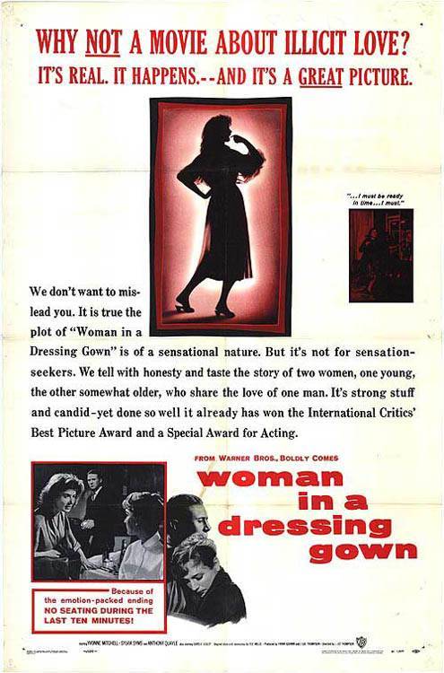 Женщина в халате / Woman in a Dressing Gown (1957) отзывы. Рецензии. Новости кино. Актеры фильма Женщина в халате. Отзывы о фильме Женщина в халате