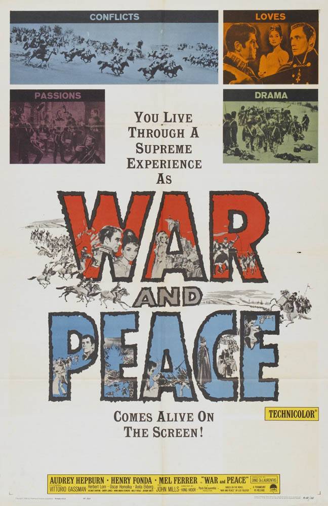 Война и мир / War and Peace (1956) отзывы. Рецензии. Новости кино. Актеры фильма Война и мир. Отзывы о фильме Война и мир