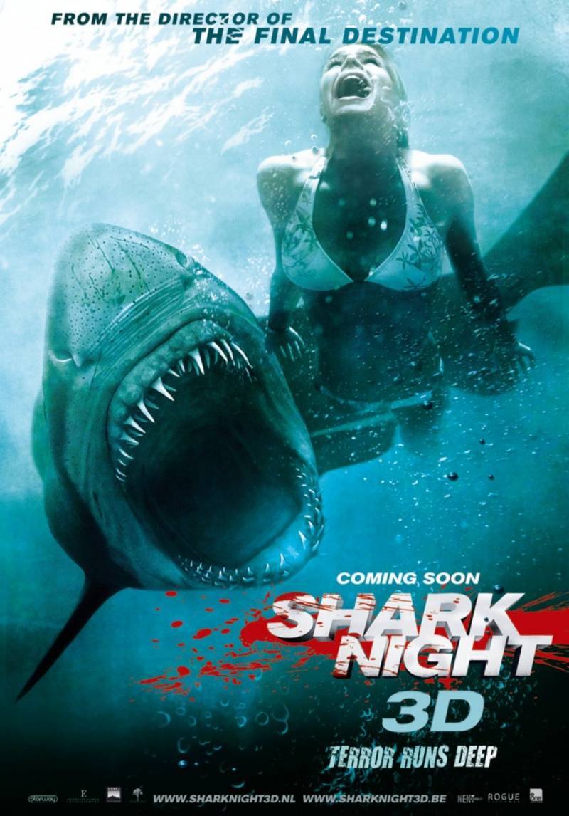 Челюсти 3D / Shark Night 3D (2011) отзывы. Рецензии. Новости кино. Актеры фильма Челюсти 3D. Отзывы о фильме Челюсти 3D