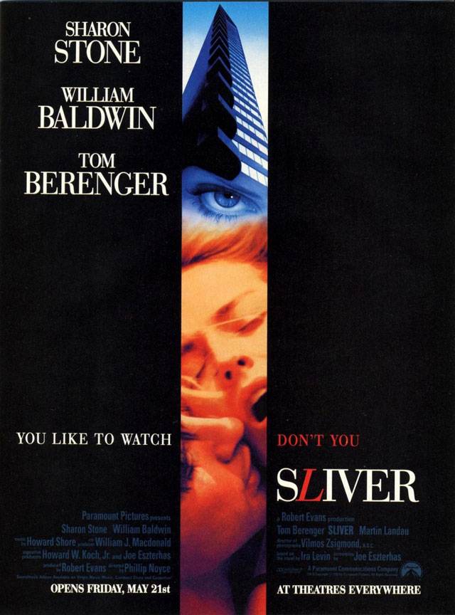 Щепка / Sliver (1993) отзывы. Рецензии. Новости кино. Актеры фильма Щепка. Отзывы о фильме Щепка