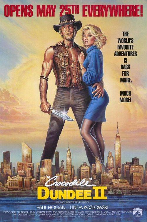 Крокодил Данди 2 / Crocodile Dundee II (1988) отзывы. Рецензии. Новости кино. Актеры фильма Крокодил Данди 2. Отзывы о фильме Крокодил Данди 2