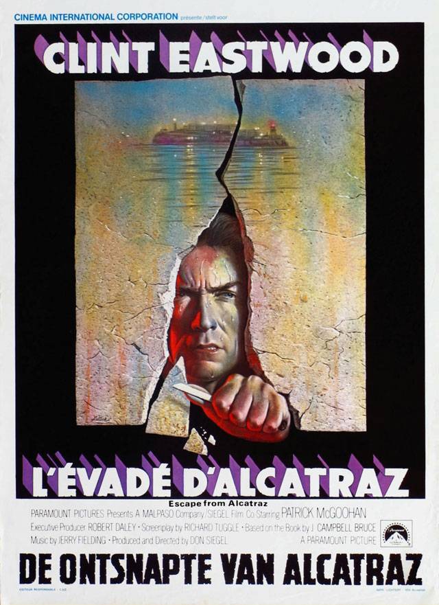 Побег из Алькатраса / Escape from Alcatraz (1979) отзывы. Рецензии. Новости кино. Актеры фильма Побег из Алькатраса. Отзывы о фильме Побег из Алькатраса