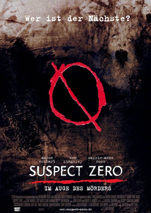 Охотник на убийц / Suspect Zero (2004) отзывы. Рецензии. Новости кино. Актеры фильма Охотник на убийц. Отзывы о фильме Охотник на убийц