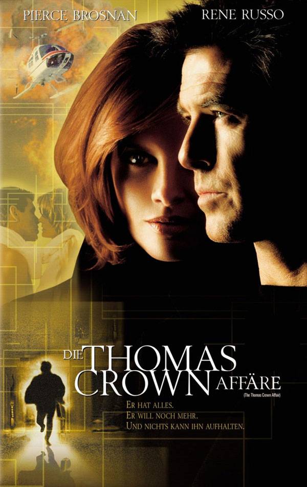 Афера Томаса Крауна / The Thomas Crown Affair (1999) отзывы. Рецензии. Новости кино. Актеры фильма Афера Томаса Крауна. Отзывы о фильме Афера Томаса Крауна