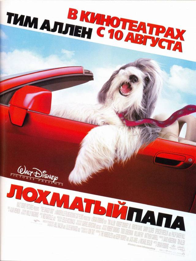 Лохматый папа / The Shaggy Dog (2006) отзывы. Рецензии. Новости кино. Актеры фильма Лохматый папа. Отзывы о фильме Лохматый папа