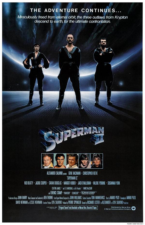 Супермен 2 / Superman II (1980) отзывы. Рецензии. Новости кино. Актеры фильма Супермен 2. Отзывы о фильме Супермен 2
