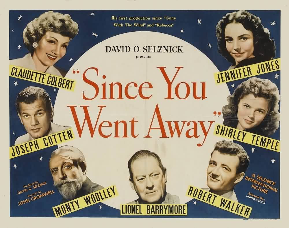 С тех пор как вы ушли / Since You Went Away (1944) отзывы. Рецензии. Новости кино. Актеры фильма С тех пор как вы ушли. Отзывы о фильме С тех пор как вы ушли