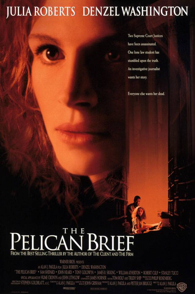 Дело о пеликанах / The Pelican Brief (1993) отзывы. Рецензии. Новости кино. Актеры фильма Дело о пеликанах. Отзывы о фильме Дело о пеликанах