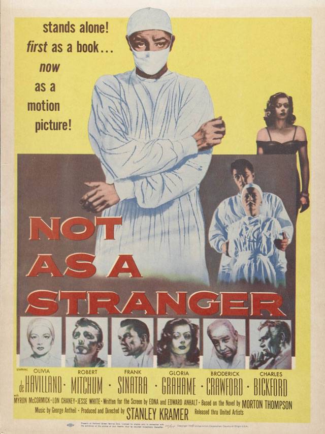 Не как чужой / Not as a Stranger (1955) отзывы. Рецензии. Новости кино. Актеры фильма Не как чужой. Отзывы о фильме Не как чужой