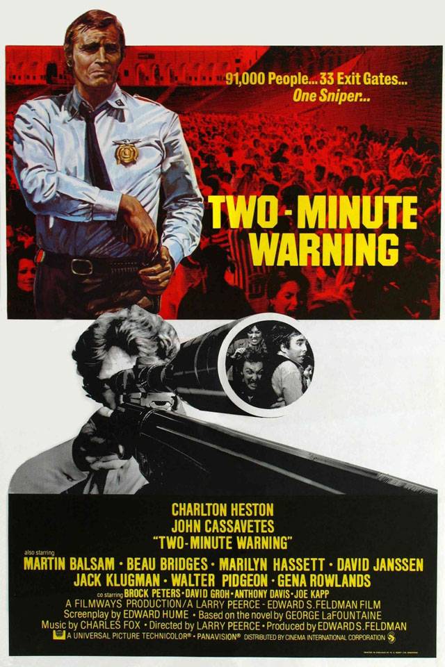 Двухминутное предупреждение / Two-Minute Warning (1976) отзывы. Рецензии. Новости кино. Актеры фильма Двухминутное предупреждение. Отзывы о фильме Двухминутное предупреждение