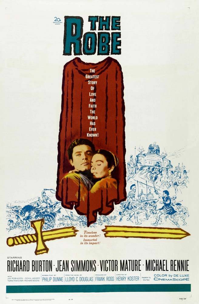 Крест Римского центуриона / The Robe (1953) отзывы. Рецензии. Новости кино. Актеры фильма Крест Римского центуриона. Отзывы о фильме Крест Римского центуриона