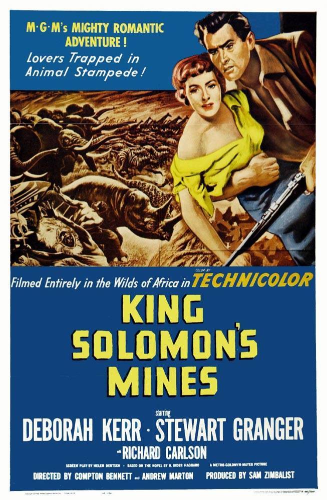 Постер N18952 к фильму Копи царя Соломона (1950)