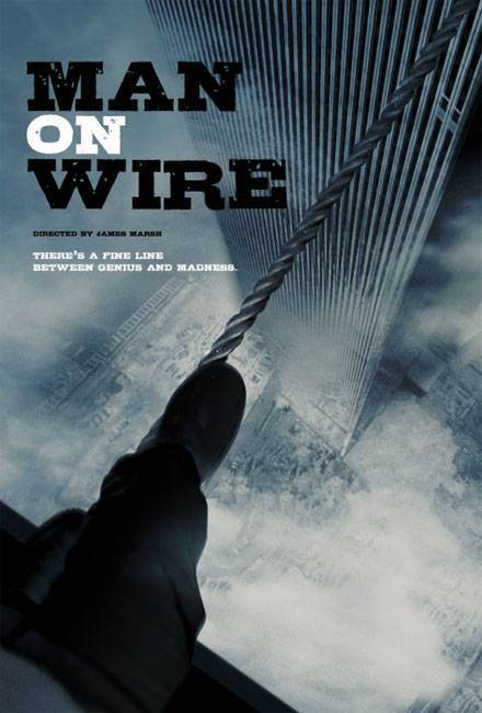 Канатоходец / Man on Wire (2008) отзывы. Рецензии. Новости кино. Актеры фильма Канатоходец. Отзывы о фильме Канатоходец