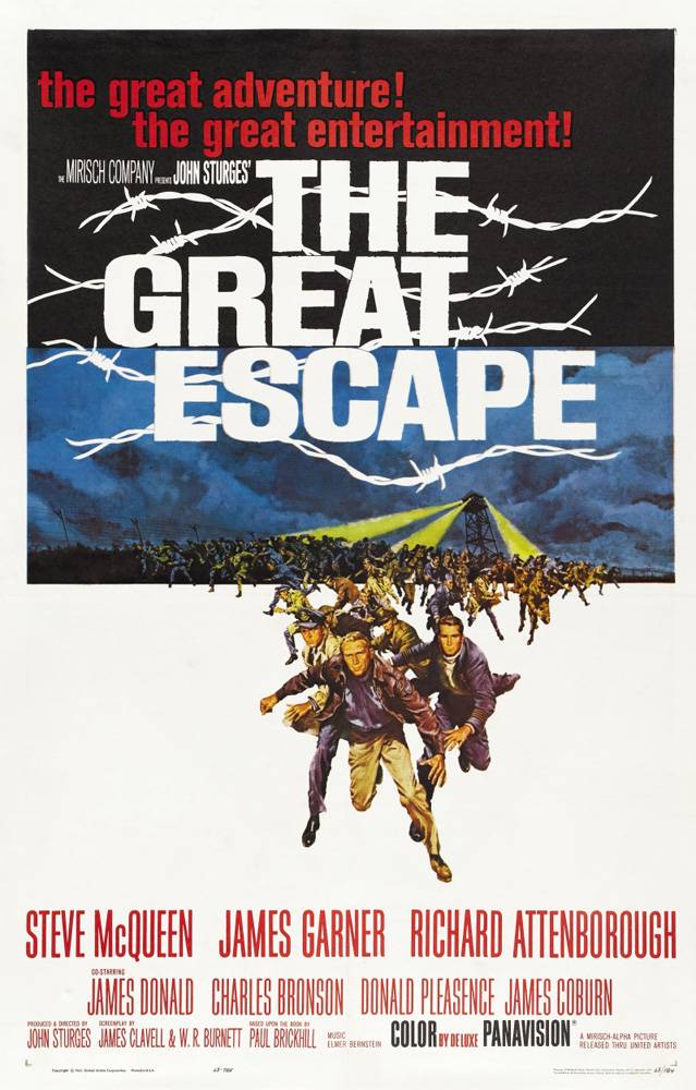 Большой побег / The Great Escape (1963) отзывы. Рецензии. Новости кино. Актеры фильма Большой побег. Отзывы о фильме Большой побег
