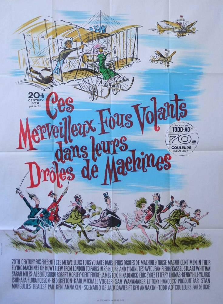 Воздушные приключения / Those Magnificent Men in Their Flying Machines or How I Flew from London to Paris in 25 hours 11 minutes (1965) отзывы. Рецензии. Новости кино. Актеры фильма Воздушные приключения. Отзывы о фильме Воздушные приключения