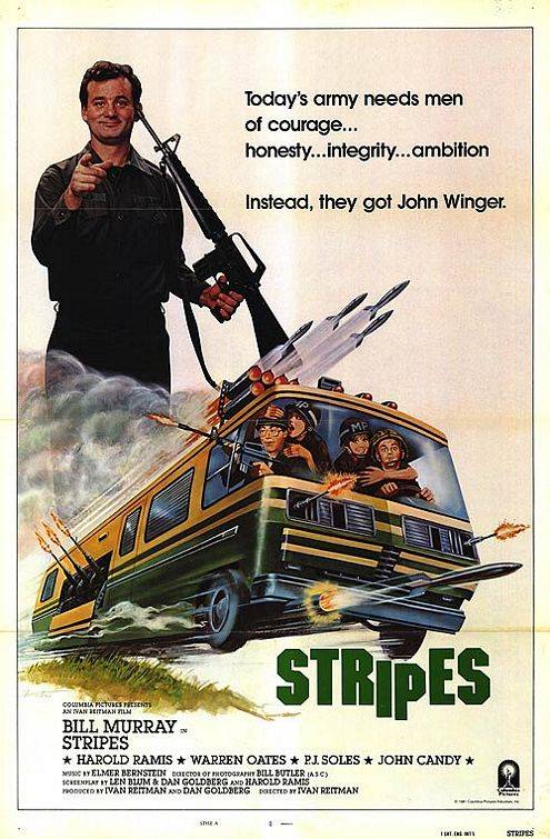 Добровольцы поневоле / Stripes (1981) отзывы. Рецензии. Новости кино. Актеры фильма Добровольцы поневоле. Отзывы о фильме Добровольцы поневоле