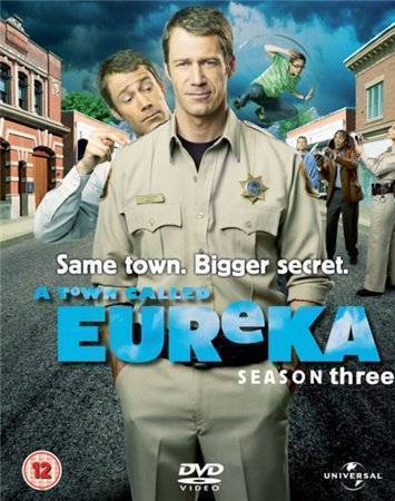 Постер к третьему сезону сериала "Эврика"