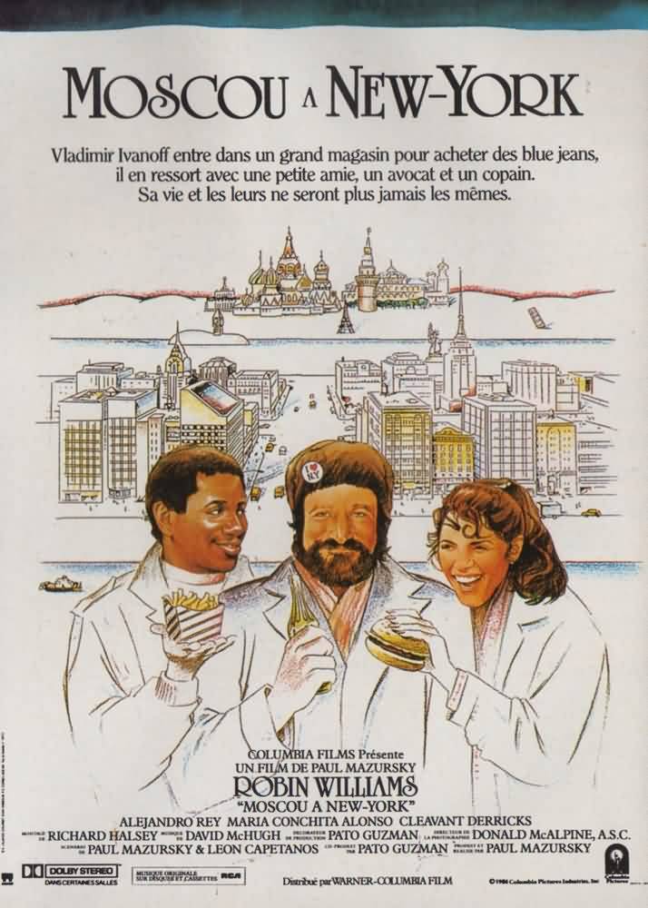 Москва на Гудзоне / Moscow on the Hudson (1984) отзывы. Рецензии. Новости кино. Актеры фильма Москва на Гудзоне. Отзывы о фильме Москва на Гудзоне