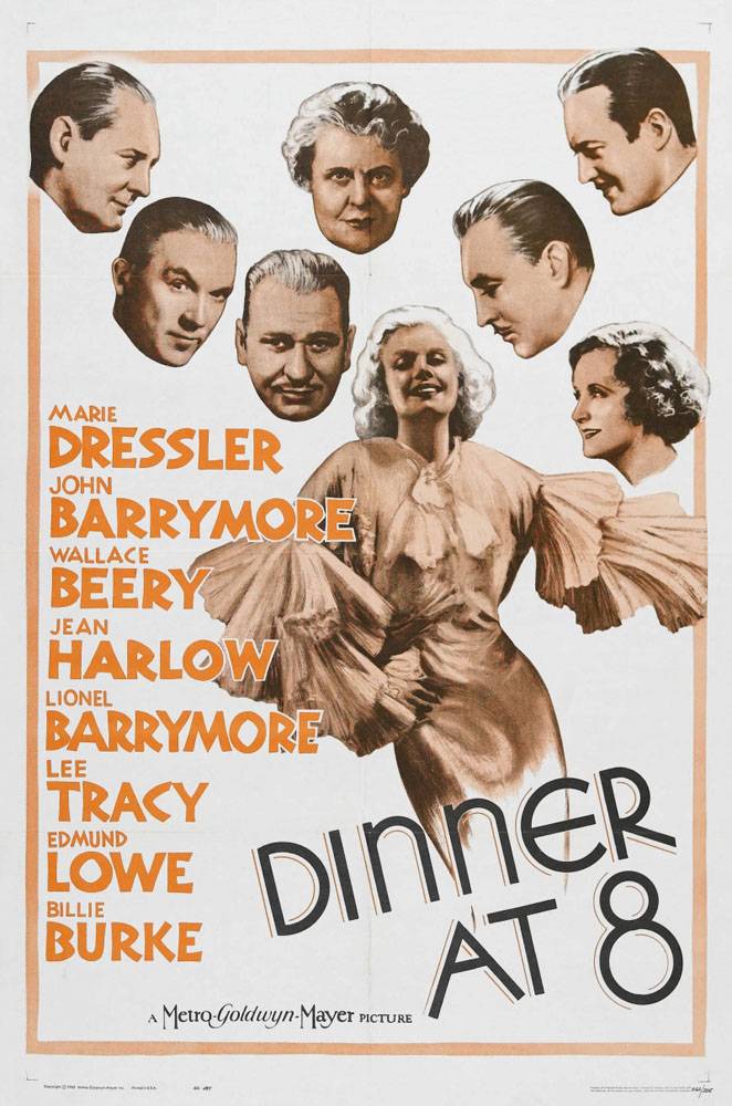Обед в восемь / Dinner at Eight (1933) отзывы. Рецензии. Новости кино. Актеры фильма Обед в восемь. Отзывы о фильме Обед в восемь