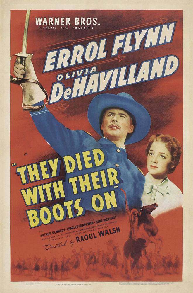 Они умерли на своих постах / They Died with Their Boots On (1941) отзывы. Рецензии. Новости кино. Актеры фильма Они умерли на своих постах. Отзывы о фильме Они умерли на своих постах