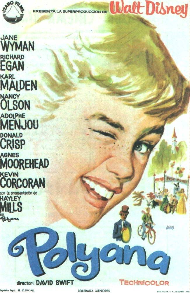 Постер N19934 к фильму Поллианна (1960)
