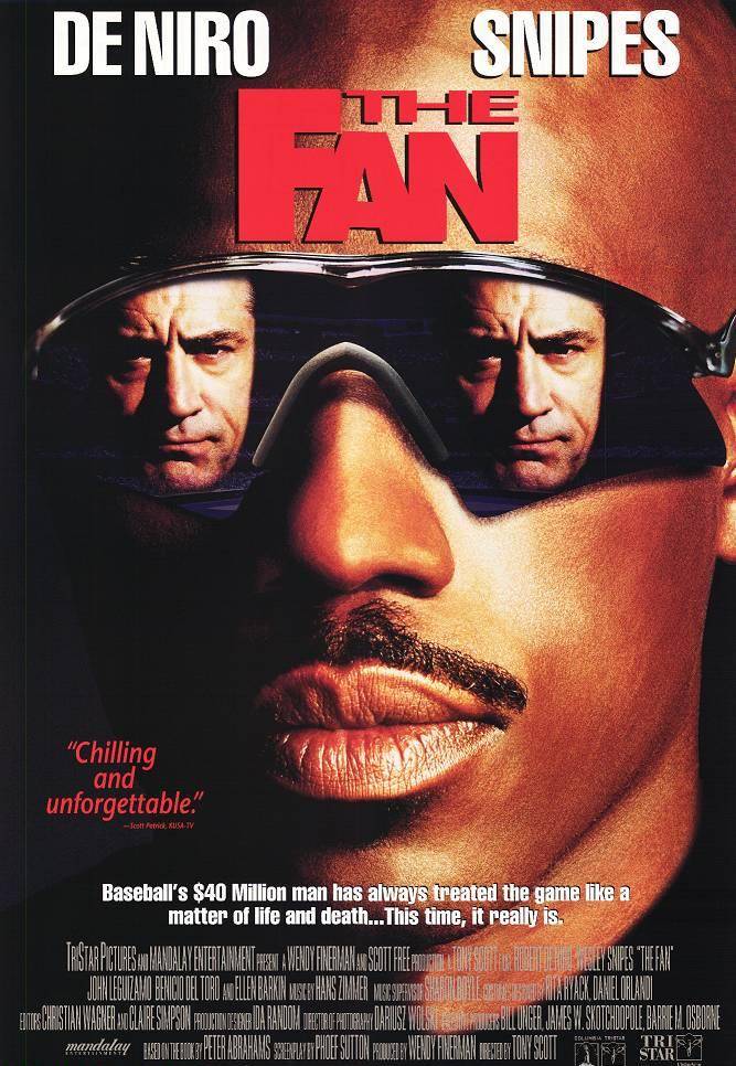 Фанат / The Fan (1996) отзывы. Рецензии. Новости кино. Актеры фильма Фанат. Отзывы о фильме Фанат