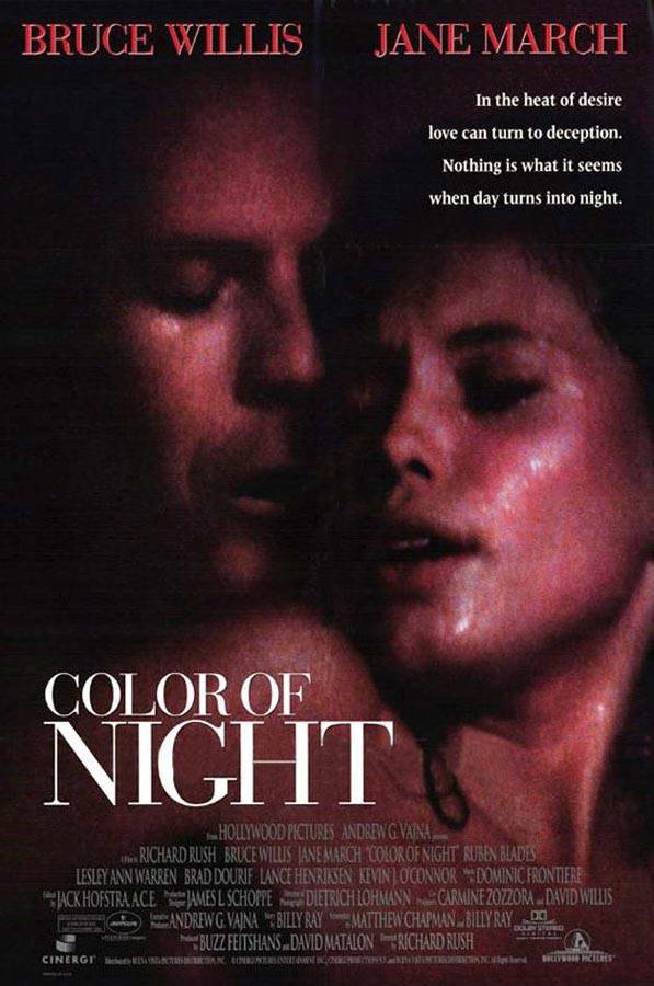Цвет ночи / Color of Night (1994) отзывы. Рецензии. Новости кино. Актеры фильма Цвет ночи. Отзывы о фильме Цвет ночи