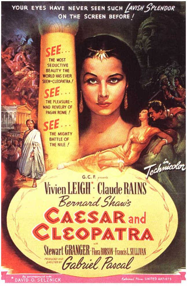 Цезарь и Клеопатра: постер N20204