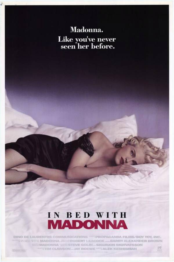 В постели с Мадонной: постер N20726