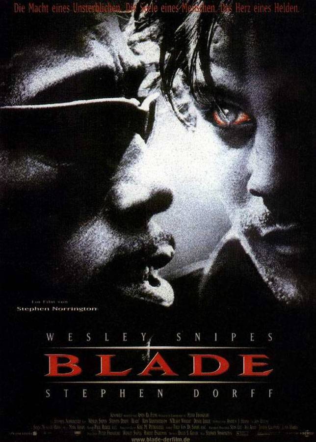 Блэйд / Blade (1998) отзывы. Рецензии. Новости кино. Актеры фильма Блэйд. Отзывы о фильме Блэйд