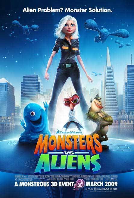 Монстры против пришельцев / Monsters vs Aliens (2009) отзывы. Рецензии. Новости кино. Актеры фильма Монстры против пришельцев. Отзывы о фильме Монстры против пришельцев