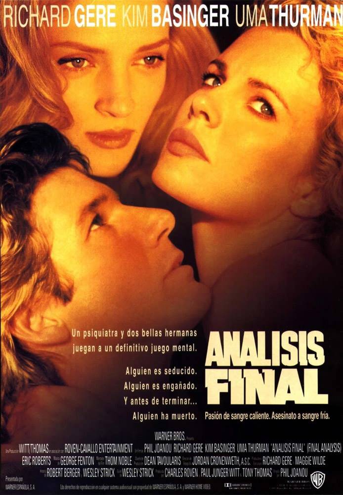 Окончательный анализ / Final Analysis (1992) отзывы. Рецензии. Новости кино. Актеры фильма Окончательный анализ. Отзывы о фильме Окончательный анализ