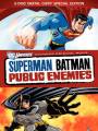 Постер к фильму "Супермен/Бэтмен: Враги общества"
