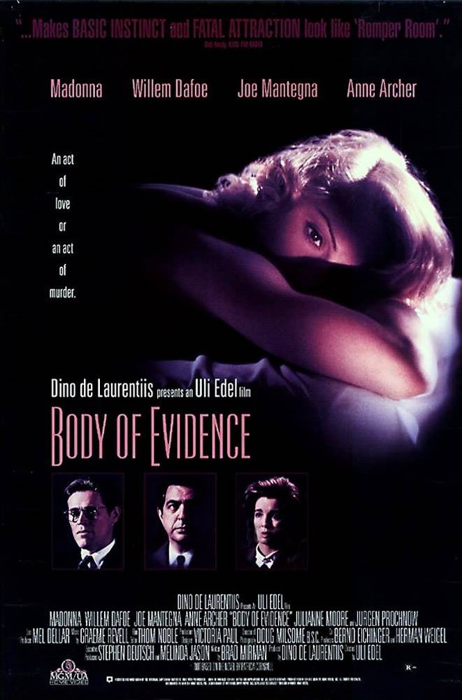 Тело как улика / Body of Evidence (1993) отзывы. Рецензии. Новости кино. Актеры фильма Тело как улика. Отзывы о фильме Тело как улика