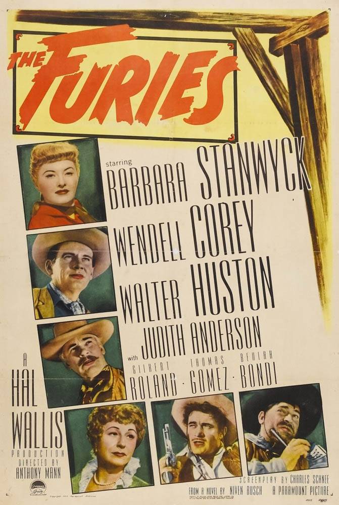 Фурии / The Furies (1950) отзывы. Рецензии. Новости кино. Актеры фильма Фурии. Отзывы о фильме Фурии