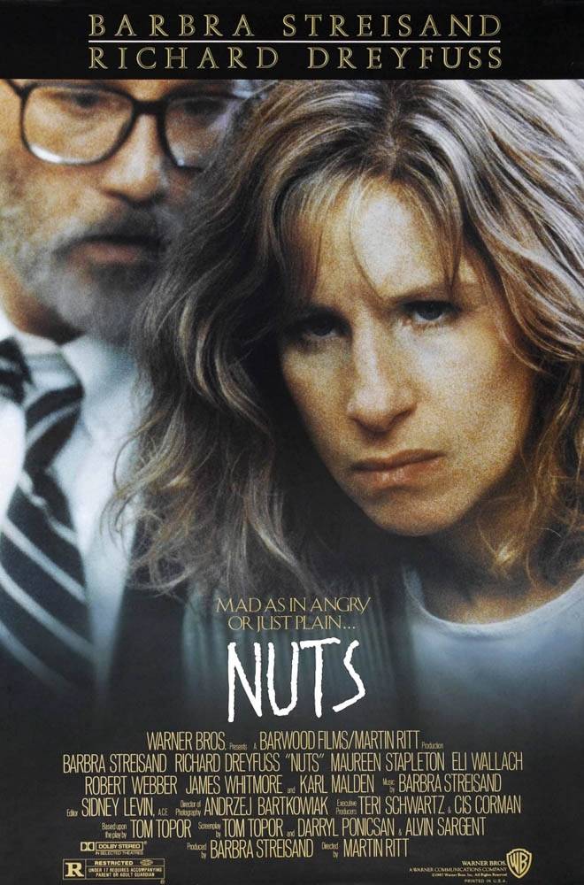 Чокнутая / Nuts (1987) отзывы. Рецензии. Новости кино. Актеры фильма Чокнутая. Отзывы о фильме Чокнутая